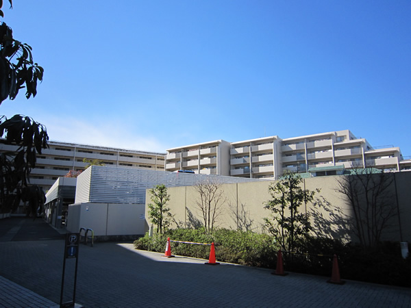 コスモザガーデン二子多摩川の外観