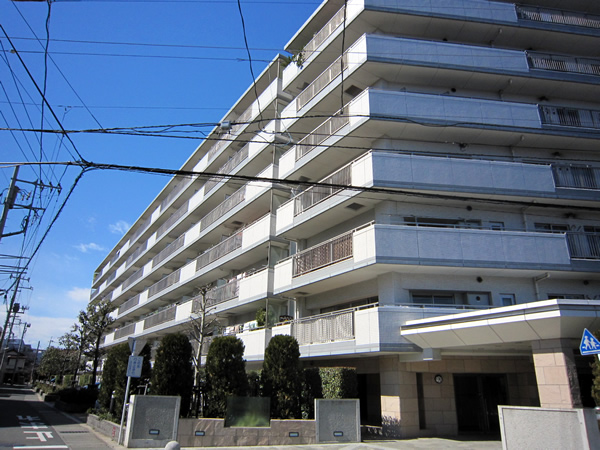 パークハウス溝の口ガーデンコートアネックスの外観