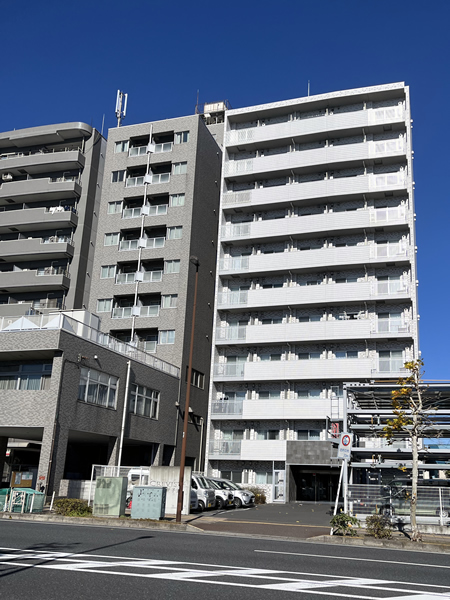 クレヴィスタ横浜新子安の外観