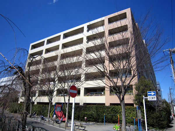 二子多摩川パークホームズビューパティオの外観