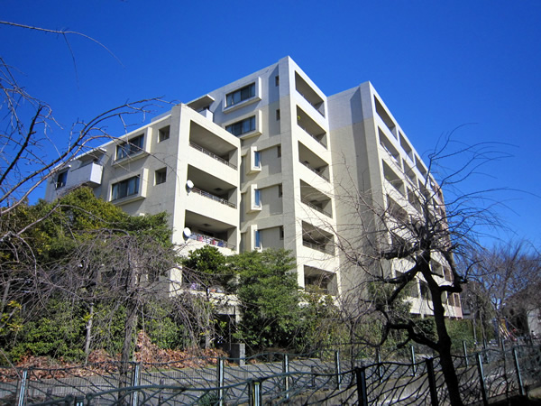 二子多摩川パークホームズビューパティオの外観