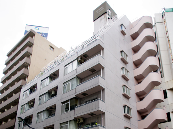 板橋区役所前ビューハイツの外観