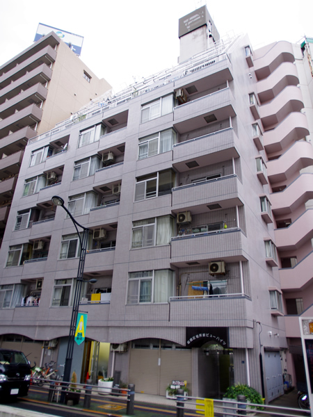 板橋区役所前ビューハイツの外観