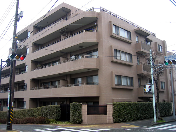 市が尾パークホームズヒルサイドギャレリーの外観