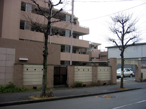 市が尾パークホームズヒルサイドギャレリーの外観