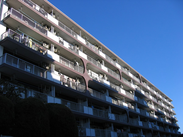 ルネ東林間C棟の外観