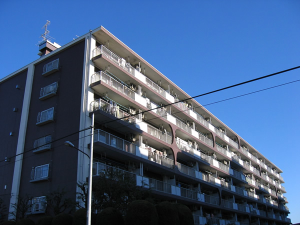 ルネ東林間C棟の外観