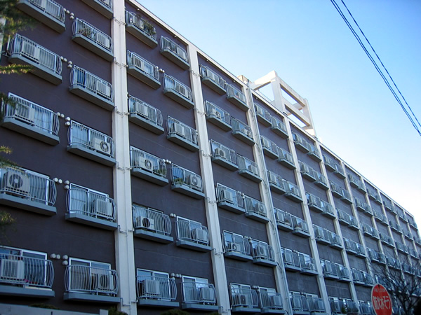 ルネ東林間C棟の外観