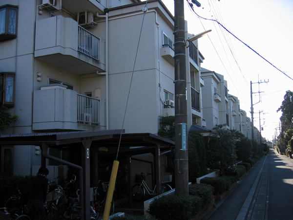 小田急東林間マンションの外観