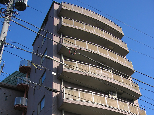 南林間一条ハイムの外観