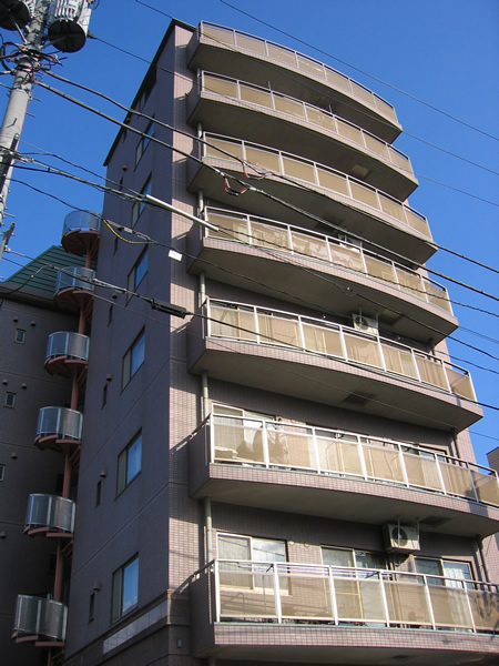 南林間一条ハイムの外観