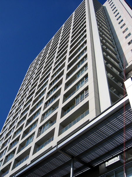 アトラスタワー向ヶ丘遊園の外観