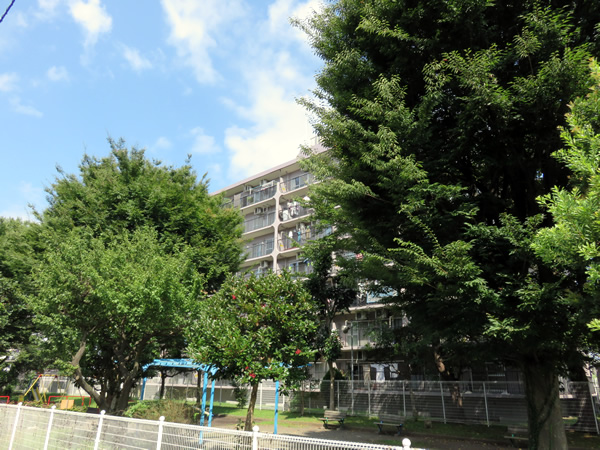 さがみ野サンハイツA棟の外観