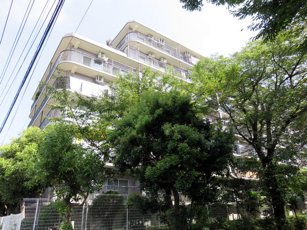 さがみ野サンハイツA棟の外観