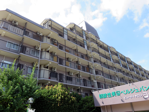 さがみ野サンハイツA棟の外観