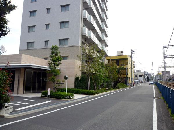 ブリリア南林間ハイライズの外観