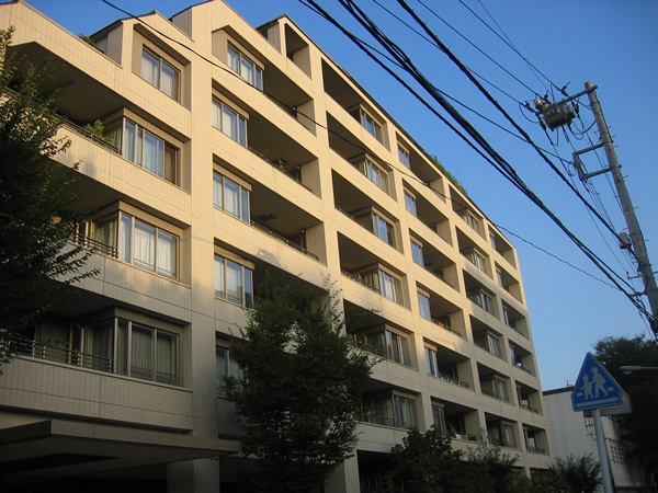 パークハウス池田山公園－白金台の杜－W棟 パークサイドコートの外観