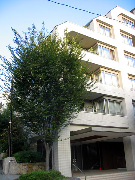 パークハウス池田山公園－白金台の杜－W棟 パークサイドコートの外観