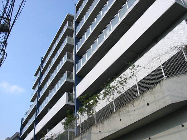 クレッセントグランコートの外観