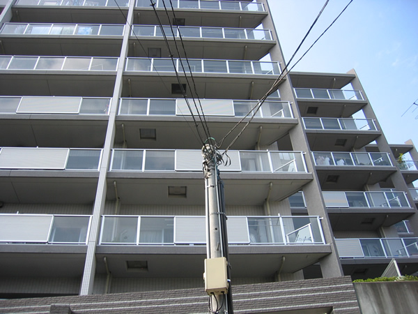 クレッセントグランコートの外観