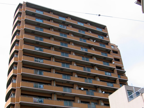 日本橋浜町パークホームズの外観