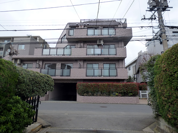 レゾン中央林間1番館の外観