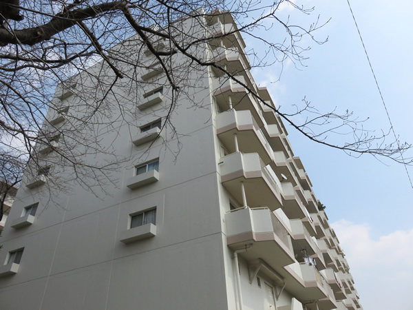 ドルフ青葉台1号棟の外観