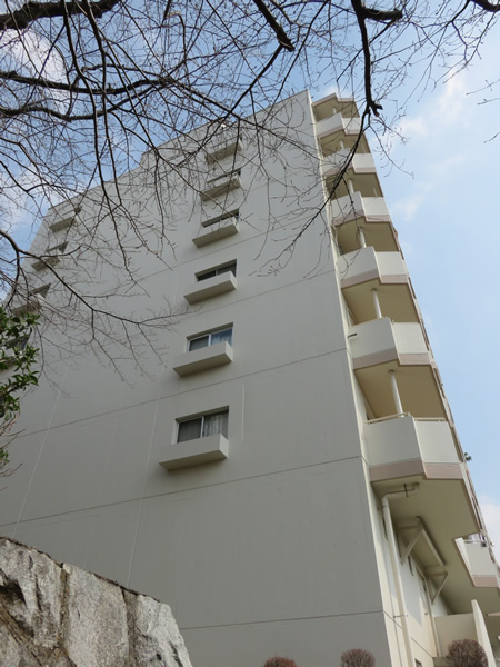 ドルフ青葉台1号棟の外観