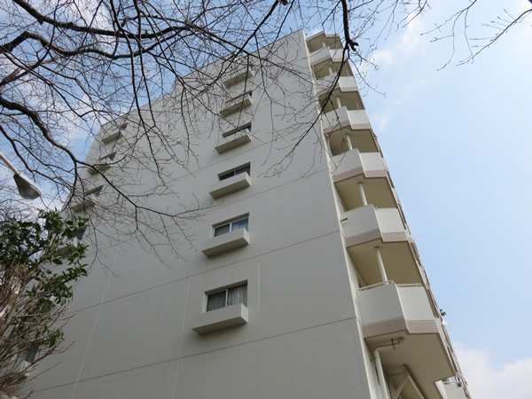 ドルフ青葉台1号棟の外観