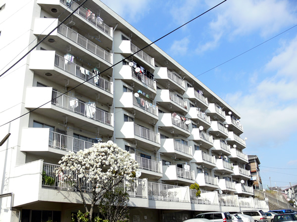 たなドエリングA棟の外観