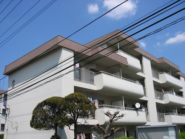 東急市が尾ドエリングＣ棟の外観