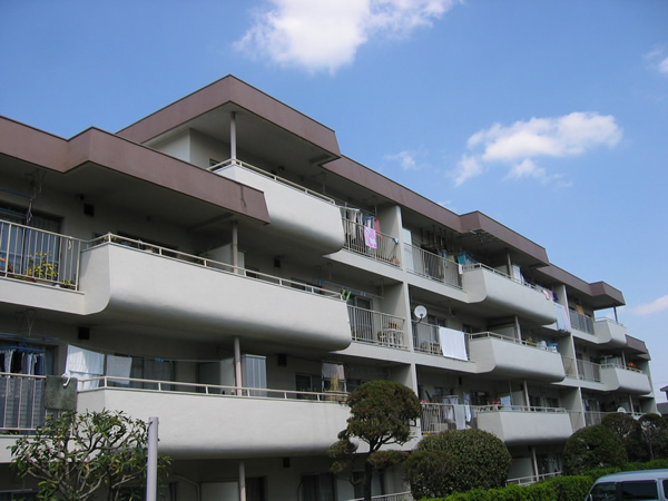 東急市が尾ドエリングＢ棟の外観