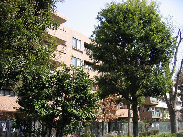 ダイアパレスグランジェ府中是政の外観