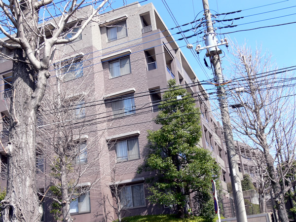 東急ドエルフォンテーヌブロー青葉台Ｄ棟の外観