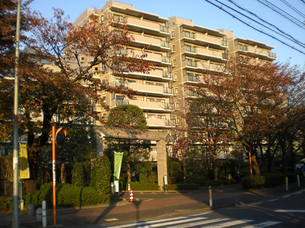 イトーピア綱島コンドミニアムの外観