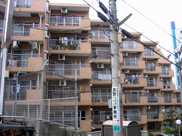 クイーンハイツ溝の口の外観