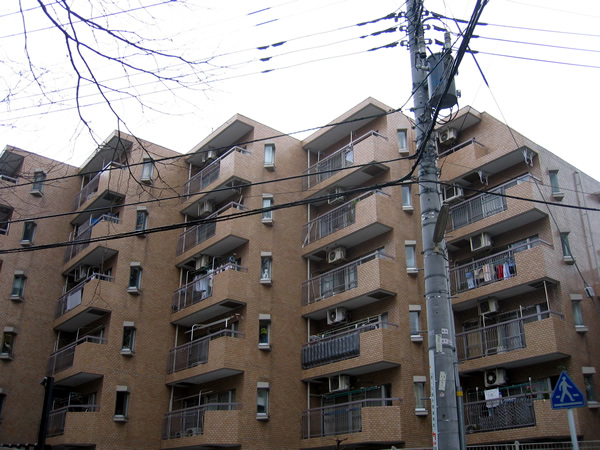 クイーンハイツ溝の口の外観