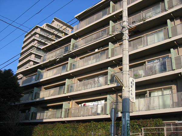 セパルレ中央林間３番館の外観