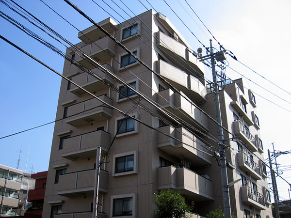 クリオ武蔵新城6番館の外観