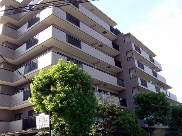 多摩川久地パークホームズの外観