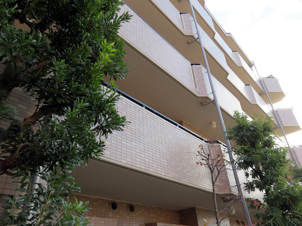 サーパス武蔵中原の外観