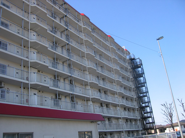 つきみ野スカイハイツの外観