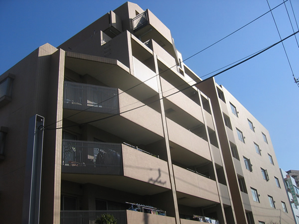 コスモ狛江ツインフォルムＷＥＳＴの外観