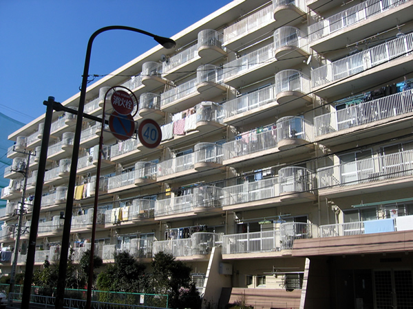 相模大野ハイツA棟の外観