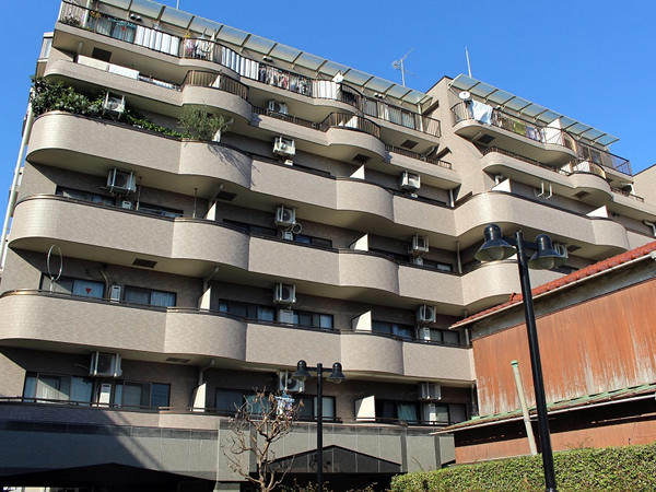 クレッセント高津の外観