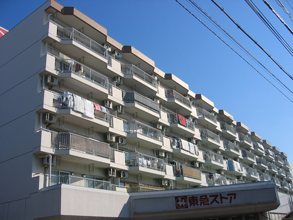 ライフコア東林間の外観