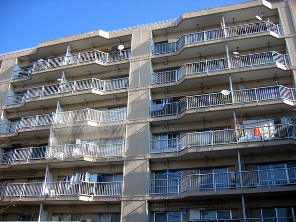 美しが丘ドエリングB棟の外観