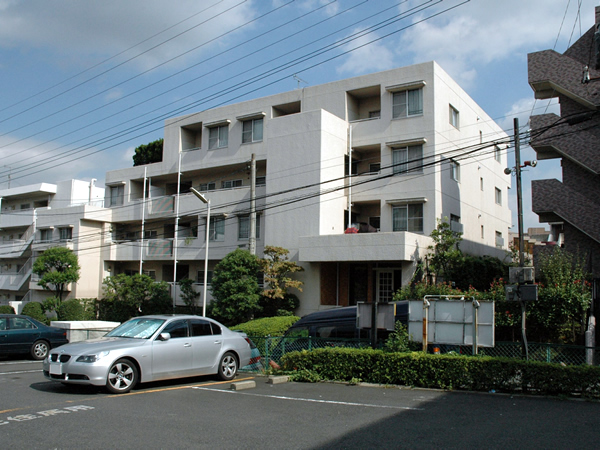 鷺沼パークホームズサウスコートの外観