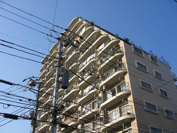 ニュー目黒フラワーマンションの外観