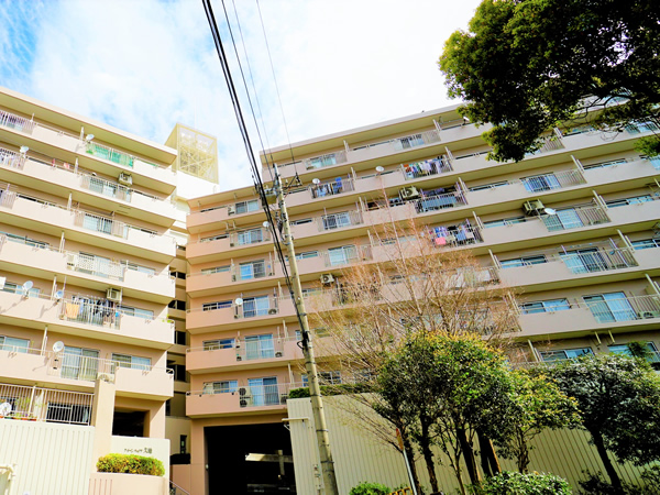 クイーンハイツ久地の外観